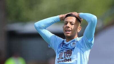 Dwight McNeil during the pre-season friendly against Crewe Alexandra. Getty Images