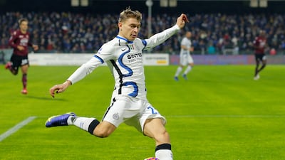 Inter Milan's Nicolo Barella, £76.4m. AFP