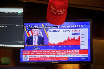 Jerome Powell, chairman of the US Federal Reserve, said an interest rate cut in December was far from a foregone conclusion. Bloomberg