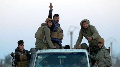 Kurdish-led forces seized Hajin from ISIS on December 14, 2018. AFP.