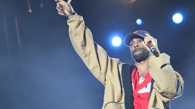 Grammy nominated Big Sean brings his brand of hip hop to Abu Dhabi at Beats on the Beach. Navin Khianey for The National