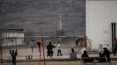 Bulgaria's largest refugee camp is 45km from the Turkish border and houses mainly migrants from Syria. Getty