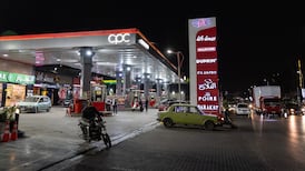 A petrol station in Giza, Egypt, where authorities are tackling a surge in energy costs. Bloomberg
