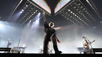 The Abu Dhabi concert was sold out