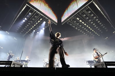 Linkin Park performed at Etihad Arena in Abu Dhabi in early 2026, where concerts are now resuming after months of disruption to the UAE live-events calendar. Chris Whiteoak / The National