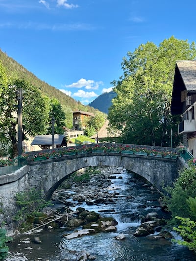 Morzine is usually popular with holidaymakers and hikers. Photo: Fatima Al Mahmoud / The National