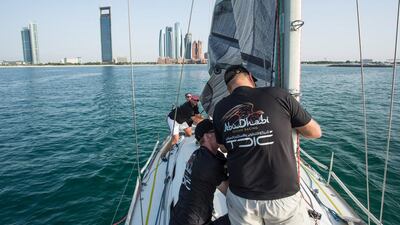 A flotilla of 13 different yachts raced from Dubai to Abu Dhabi, where they stopped before heading off to Sir Bani Yas (this leg was a cruise, rather than a timed competition), after which, some of them stayed for a short break on the island.
