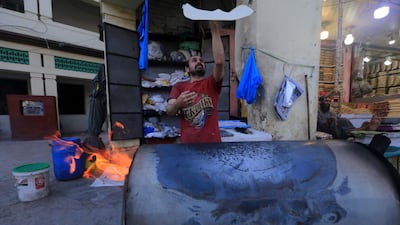 A man prepares food in Peshawar, Pakistan. EPA