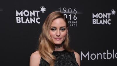 Olivia Palermo was present with her husband, the German model, Johannes Huebl. Getty Images / Montblanc