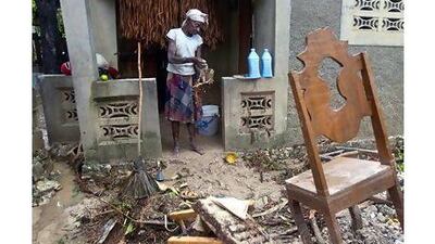 Haiti, not the United States, has suffered the most from Hurricane Sandy, a reader argues. Dieu Nalio Chery / AP