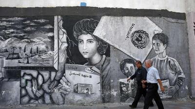 The US withdrew funding for the agency in August. AFP