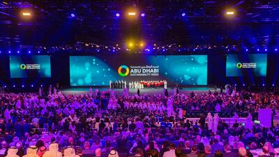 Abu Dhabi Sustainability Week's opening ceremony and the Zayed Sustainability Prize awards ceremony will take place at Expo 2020 Dubai. Courtesy Masdar