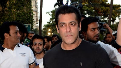 Bollywood actor Salman Khan celebrates his 52nd birthday on December 27. AFP
