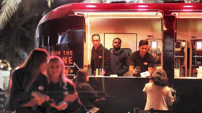 One of the food trucks at the Jazz Festival. Pawan Singh / The National
