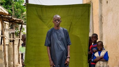 Marabout Babacar Kante in the Pikine district of Saint-Louis, Senegal.