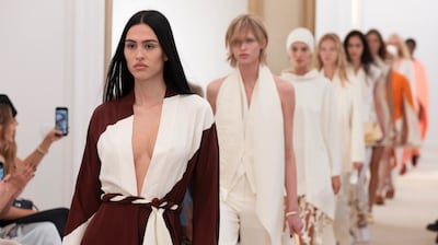 Luxury Italian label Alberta Ferretti will close the February edition of Dubai Fashion Week. Photo: Alberta Ferretti