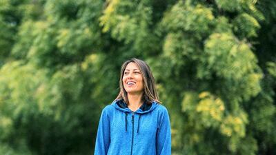 Lojain Alrefae at home in Jeddah. Courtesy Mokhtar Chahine