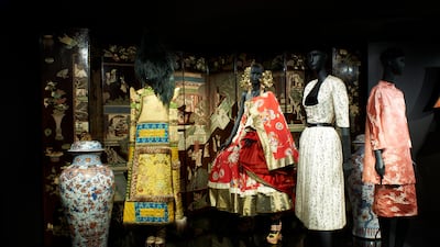 Designers draw inspiration from many sources. Here it is from chinoiserie. Photo by Adrien Dirand