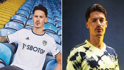 No 9: Leeds United's home and away kits. Photo: Leeds United / Twitter