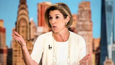 Sallie Krawcheck, the chief executive and cofounder of Ellevate, says women will not be equal with men until they are financially equal. Christopher Goodney/Bloomberg