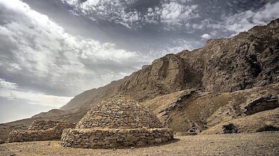 The beehive-shaped tombs at the base of Jebel Hafeet mountain in Al Ain are 5,000 years old. Michael Peter Glenister