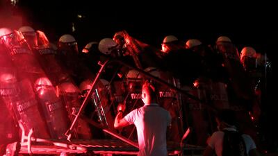 Serbia's President Aleksandar Vucic said on Friday he's not worried about losing political power amid large protests against his handling of the coronavirus crisis and hard-line rule. AP