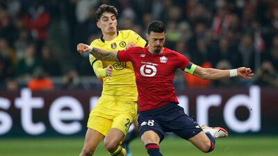 Kai Havertz – 7 Continuing his stint as Chelsea’s frontman, Havertz was unable to score his fifth goal in successive games but proved to be just as effective in helping the team and causing problems for Lille. EPA