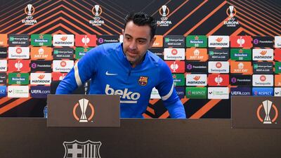 Xavi Hernandez took over as Barcelona manager in November and has reached 100 days in charge of the La Liga club. AFP