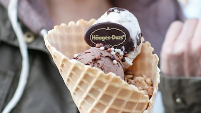 Haagen-Dazs products are present in more than 90 countries. Getty Images