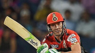Royal Challengers Bangalore batsman AB de Villiers. Getty Images