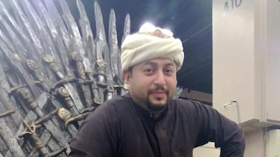 The Saudi computer engineer, writer and entrepreneur Yasser Bahjatt set up Yatakhayaloon – or the League of Arabic SciFiers - and is a panellist at Sindbad Sci-Fi. Courtesy Yasser Bahjatt