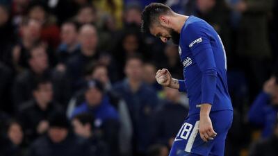 Olivier Giroud could well define his legacy at Chelsea. Eddie Keogh / Reuters