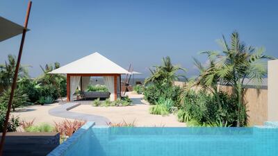 A luxury villa stay at Ritz-Carlton, Ras Al Khaimah, Al Hamra Beach. Courtesy Ritz-Carlton