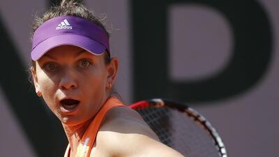 No 4 seed Simona Halep of Romania has lost just 11 games in three rounds of action in Paris. Etienne Laurent / EPA