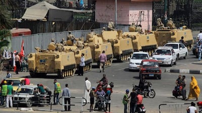 The bloodshed deepened Egypt's political crisis, escalating the struggle between the army, which overthrew Mr Morsi last Wednesday after mass demonstrations demanding his resignation, and the Brotherhood, which has denounced what it called a coup. Amr Na???