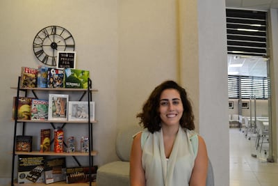 Hiba, above, and her sister Nahla Zibawi, have resurrected their father's cinema in Saida. India Stoughton