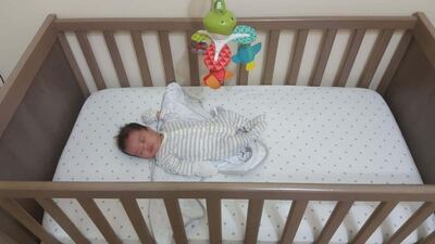 After more than eight weeks in hospital, Mia now weighs a healthy 3.7kg and has grown to 51 centimetres in height. Courtesy: Jeremy, father