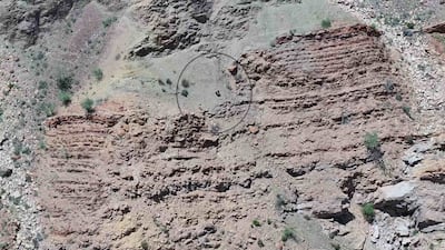 Dubai Police rescued two tourists who became stranded while hiking in Hatta, after suffering from severe exhaustion and fatigue. Photo: Dubai Police