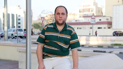 Mohammed Taha has been living on the streets of Dubai for two years but a new visa amnesty has given him fresh hope of a better future. Pawan Singh / The National