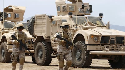 Coalition troops in southern Yemen port city of Aden. Faisal Al Nasser / Reuters