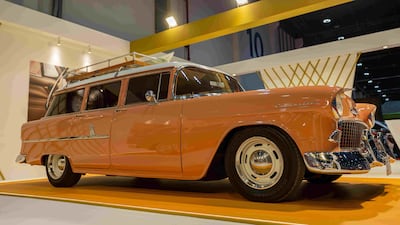 The 1955 Bel Air Wagon made its entry into the American automotive industry as part of the famous Tri-Five series
