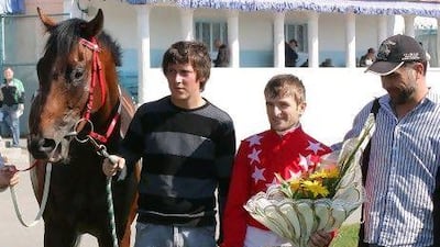 Khamzat Ulubaev, the jockey from Chechnya, says he is just concentrating on enjoying his time in Dubai.