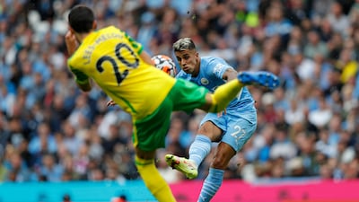 Joao Cancelo – 7. Appeared to revel in his partnership with Grealish up the left flank for City. And he didn’t have to concern himself with defending much, either. AFP