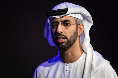 The UAE's Omar Al Olama was among the first in the world to have the title of AI Minister. AFP