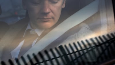 A New leak shows Julian Assange sought a Russian visa in 2010. AP