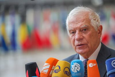 Josep Borrell expressed “resolute support” for all measures decided by Ecowas. EPA