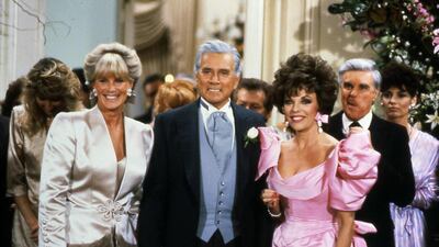 Dynasty, the popular 1980s TV show is being rebooted for the 21st Century. But, argues Rashmee Roshan Lall, its plot lines may be being played out in US politics too. Courtesy of ABC