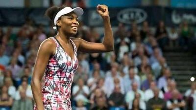 Venus Williams won the Luxembourg Open after beating Monica Niculescu on Sunday.
