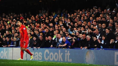 November 11, 2011: Already facing an FA charge over the Patrice Evra incident, Suarez did his character credentials few favours when celebrating a goal against Fulham a few weeks later. The Liverpool striker made an obscene gesture to fans while celebrating a goal and was handed a one-match ban. Getty Images