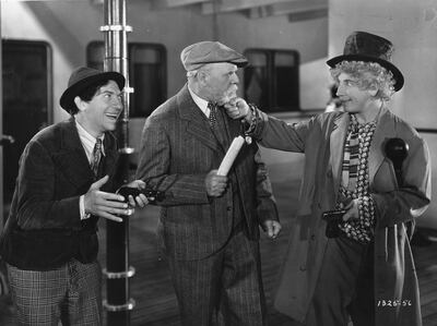 A scene from the Marx Brothers film 'Monkey Business.' Getty